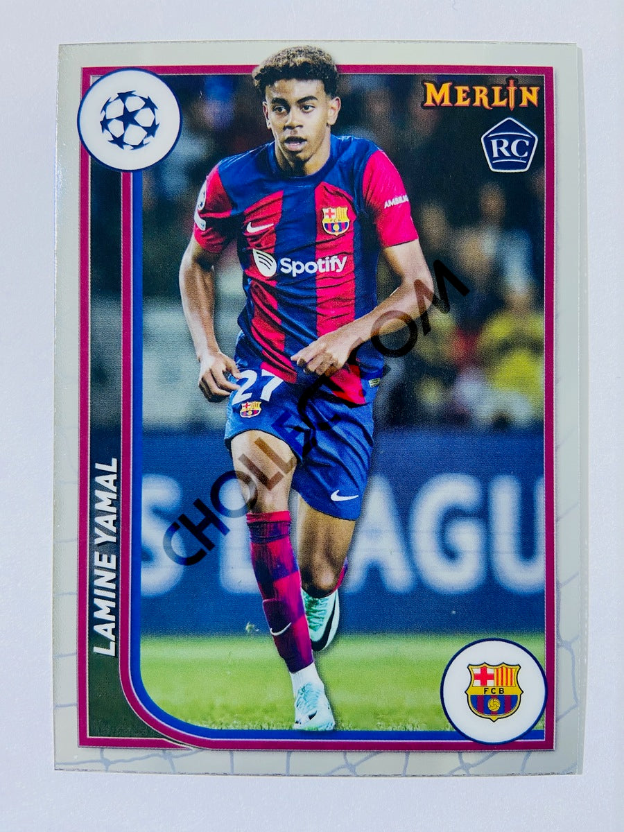 Lamine Yamal - FC Barcelona 2023-24 Topps Merlin RC Rookie #27