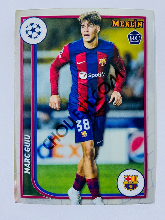 Marc Guiu - FC Barcelona 2023-24 Topps Merlin RC Rookie #37