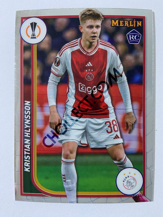 Kristian Hlynsson - AFC Ajax 2023-24 Topps Merlin RC Rookie #109