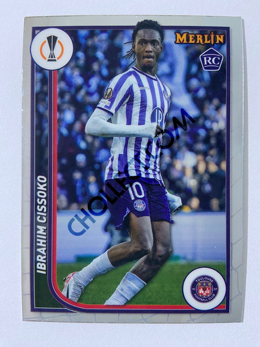 Ibrahim Cissoko - Toulouse FC 2023-24 Topps Merlin RC Rookie #130