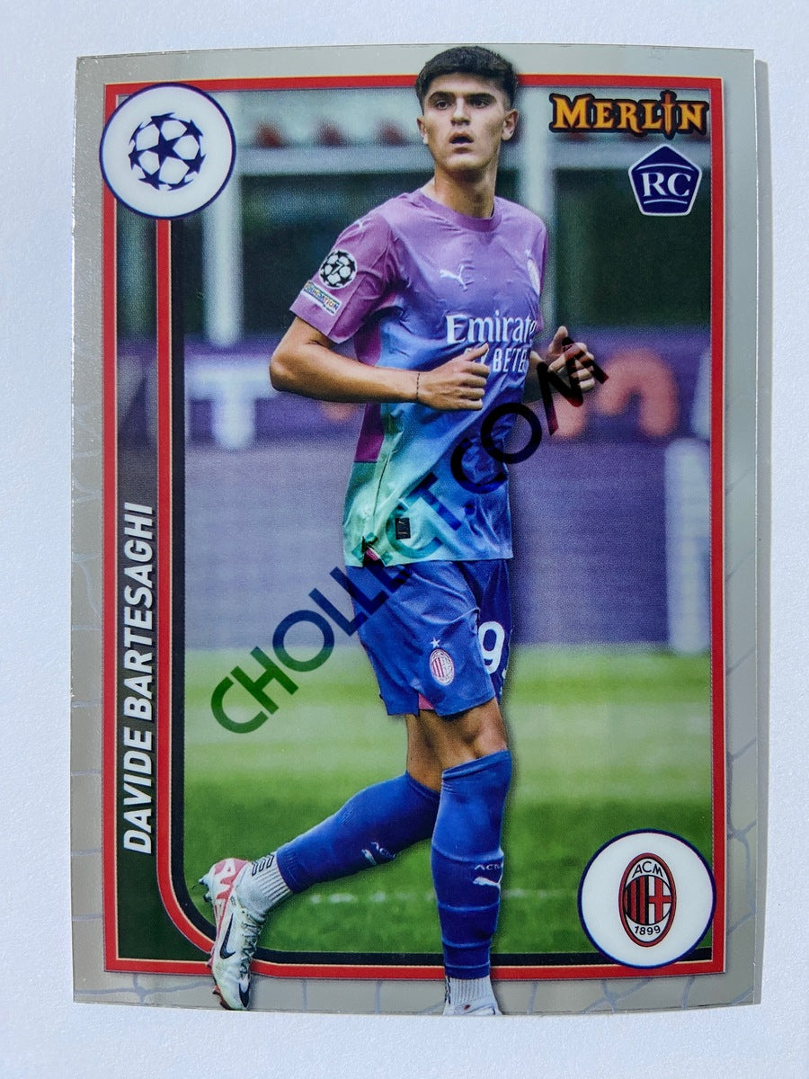 Davide Bartesaghi - AC Milan 2023-24 Topps Merlin RC Rookie #139