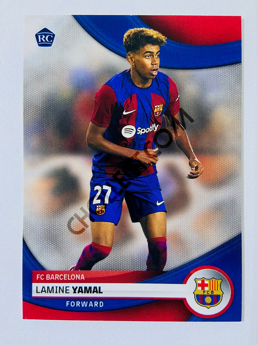 Lamine Yamal – FC Barcelona 2023-24 Topps FC Barcelona Official Team Set RC Rookie #23