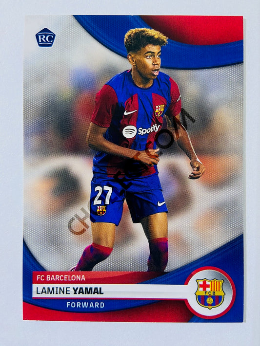 Lamine Yamal – FC Barcelona 2023-24 Topps FC Barcelona Official Team Set RC Rookie #23