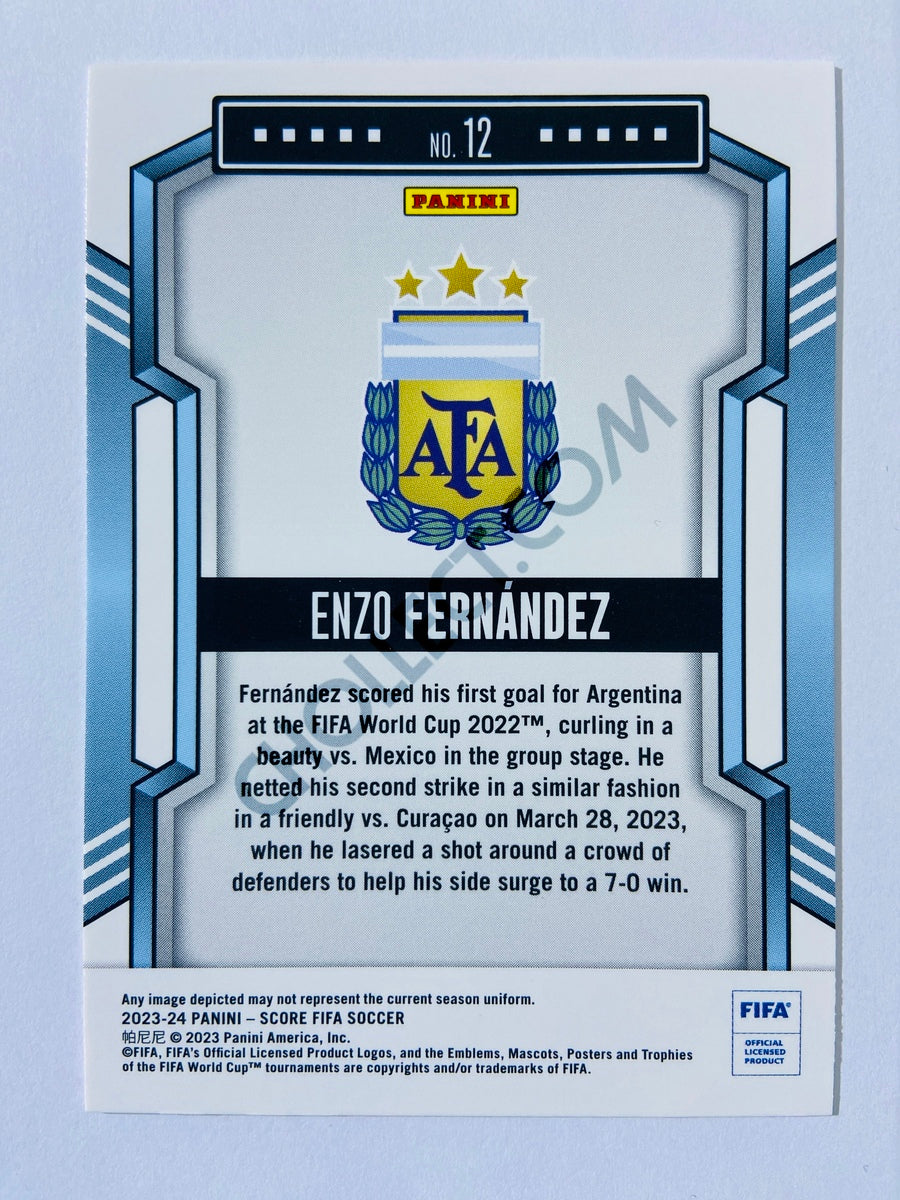 Enzo Fernandez – Argentina 2023-24 Panini Score FIFA #12