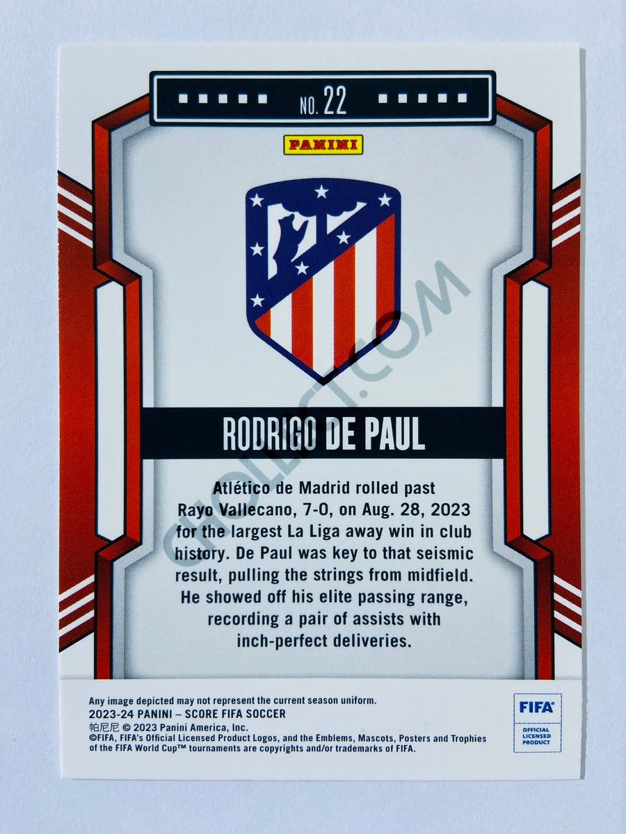 Rodrigo de Paul – Atletico de Madrid 2023-24 Panini Score FIFA #22