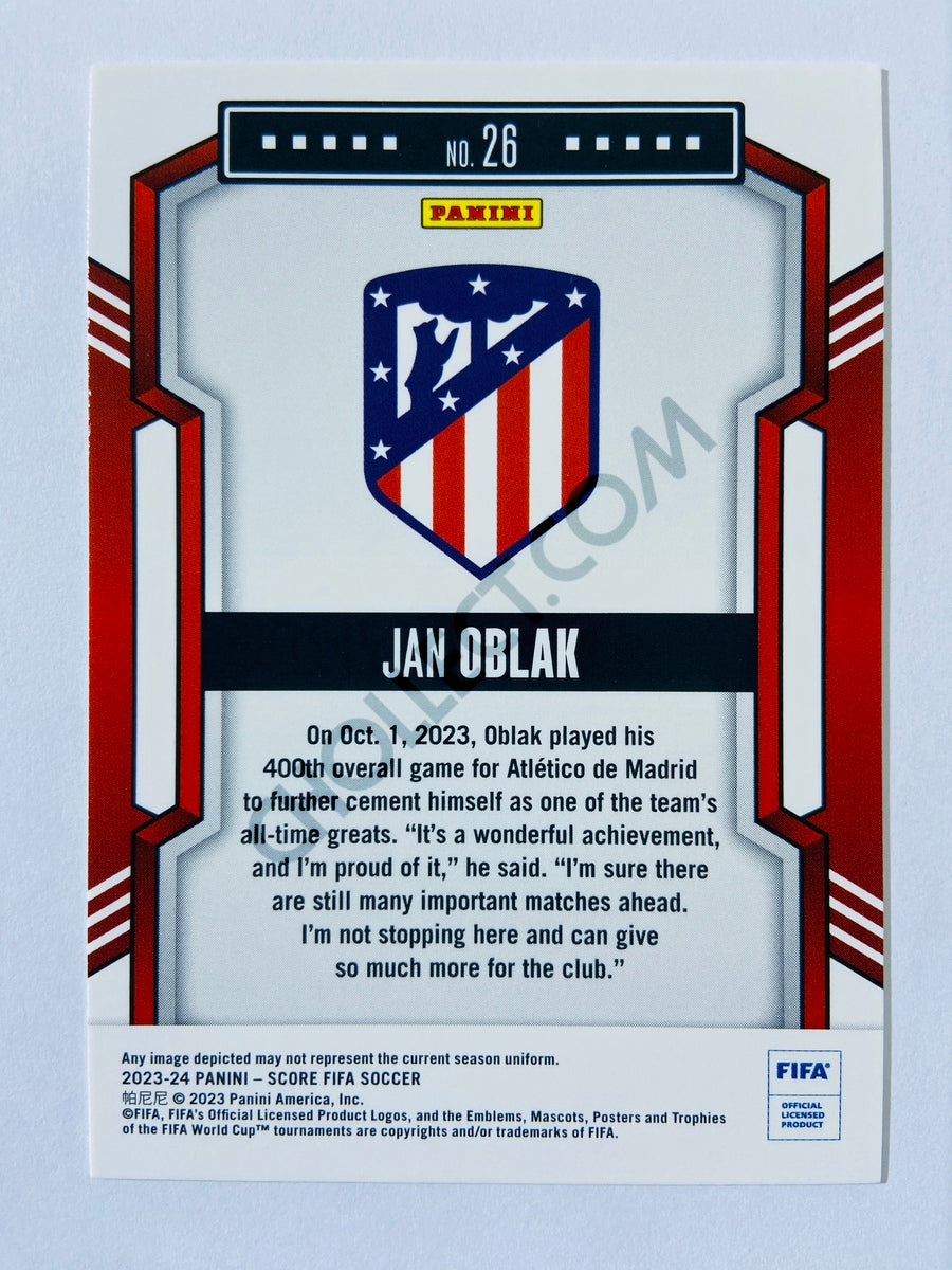 Jan Oblak – Atletico de Madrid 2023-24 Panini Score FIFA #26