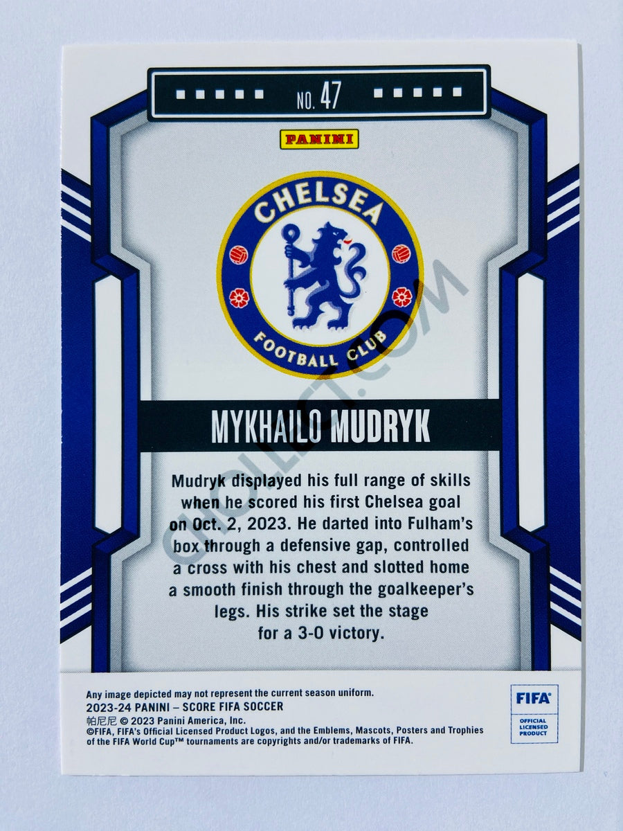 Mykhailo Mudryk – Chelsea FC 2023-24 Panini Score FIFA #47