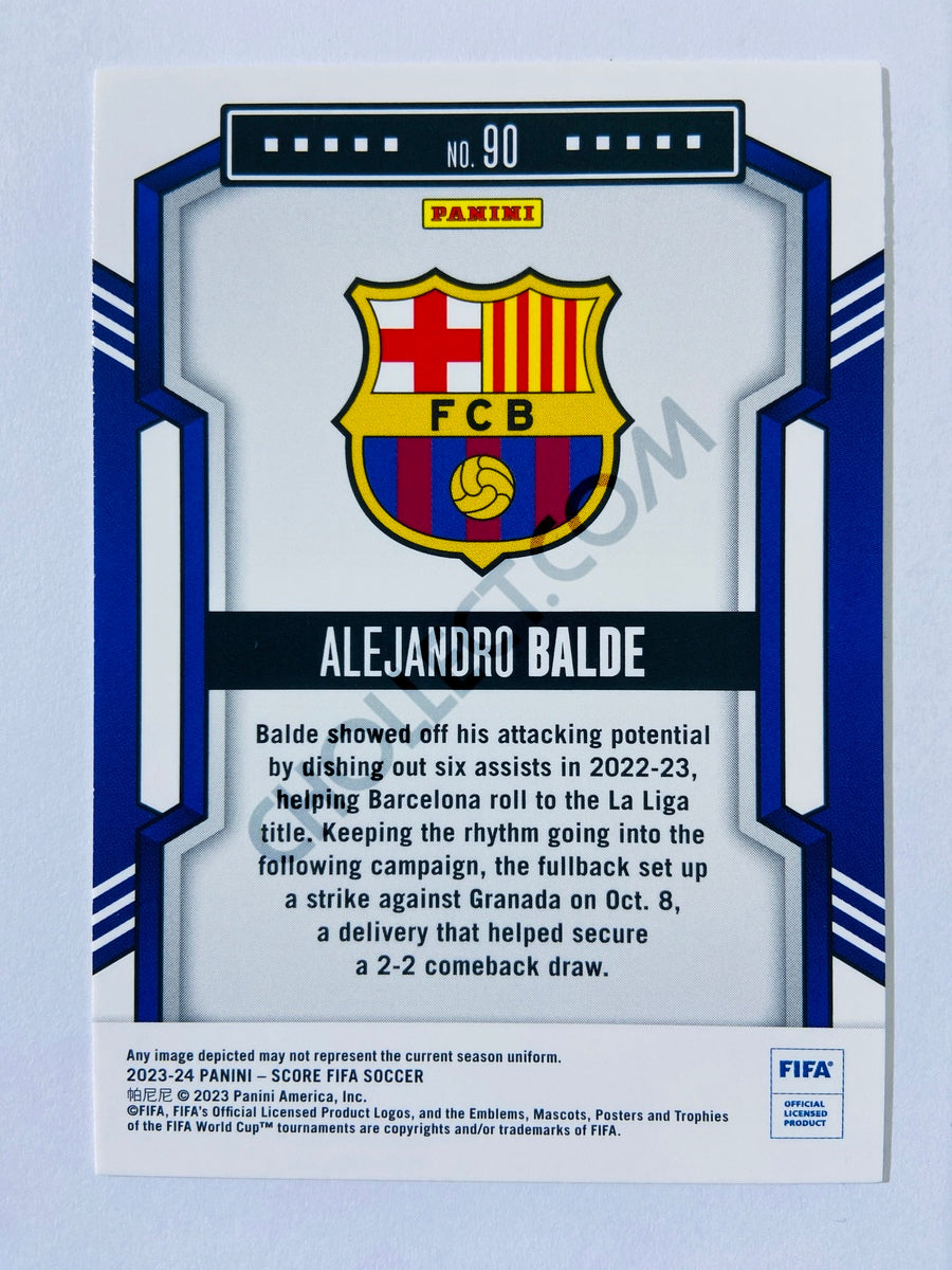 Alejandro Balde – FC Barcelona 2023-24 Panini Score FIFA #90