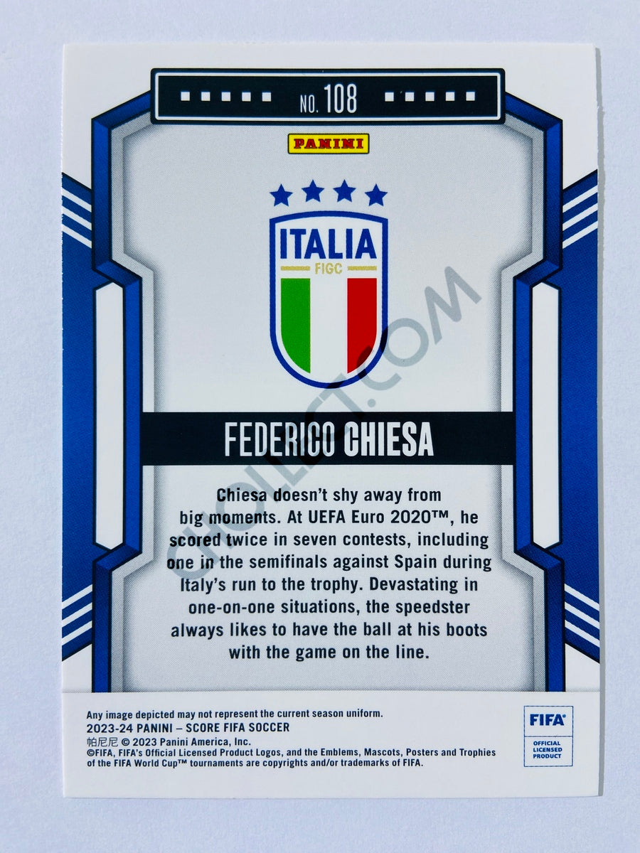 Federico Chiesa – Italy 2023-24 Panini Score FIFA #108