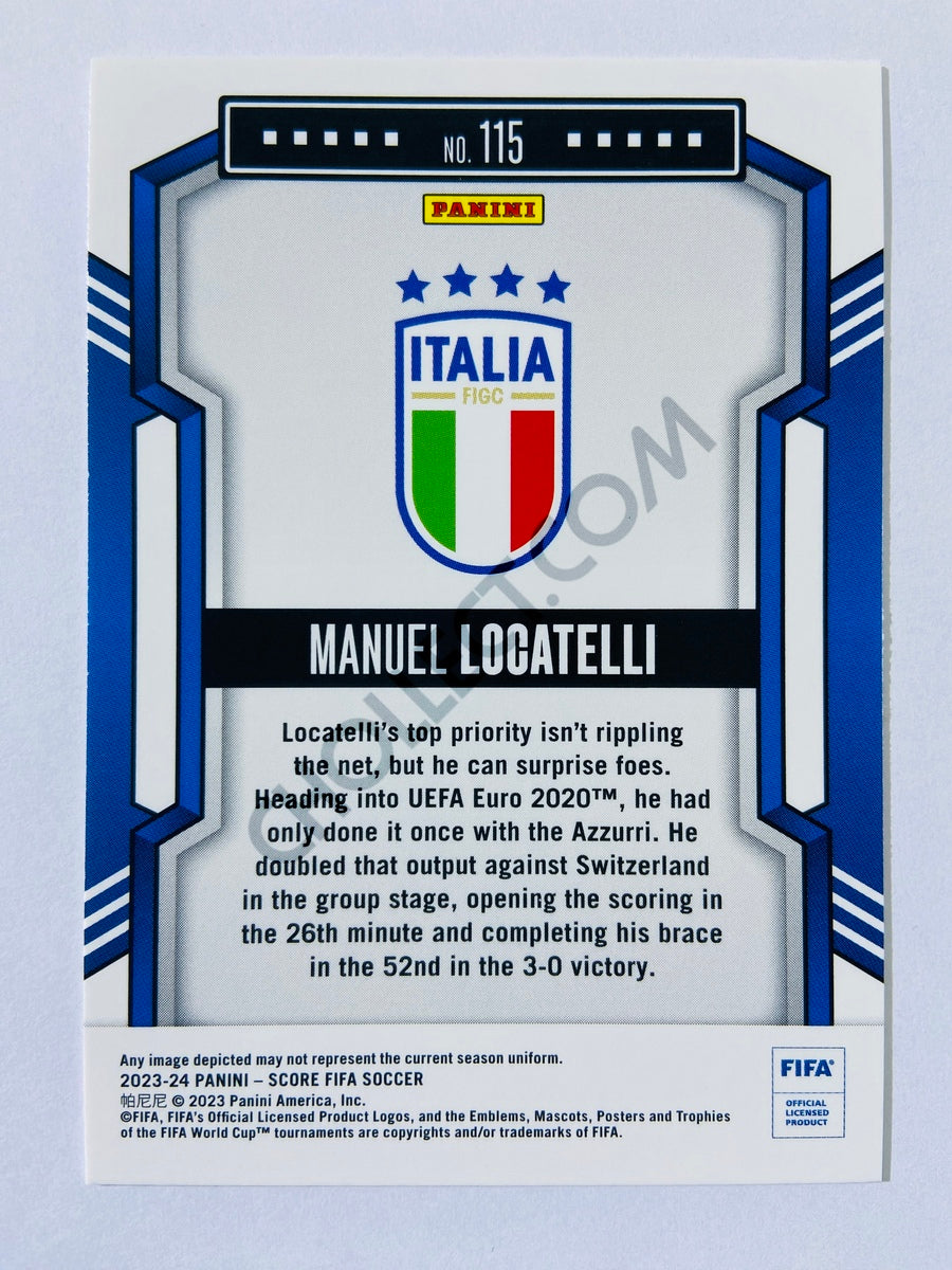 Manuel Locatelli – Italy 2023-24 Panini Score FIFA #115