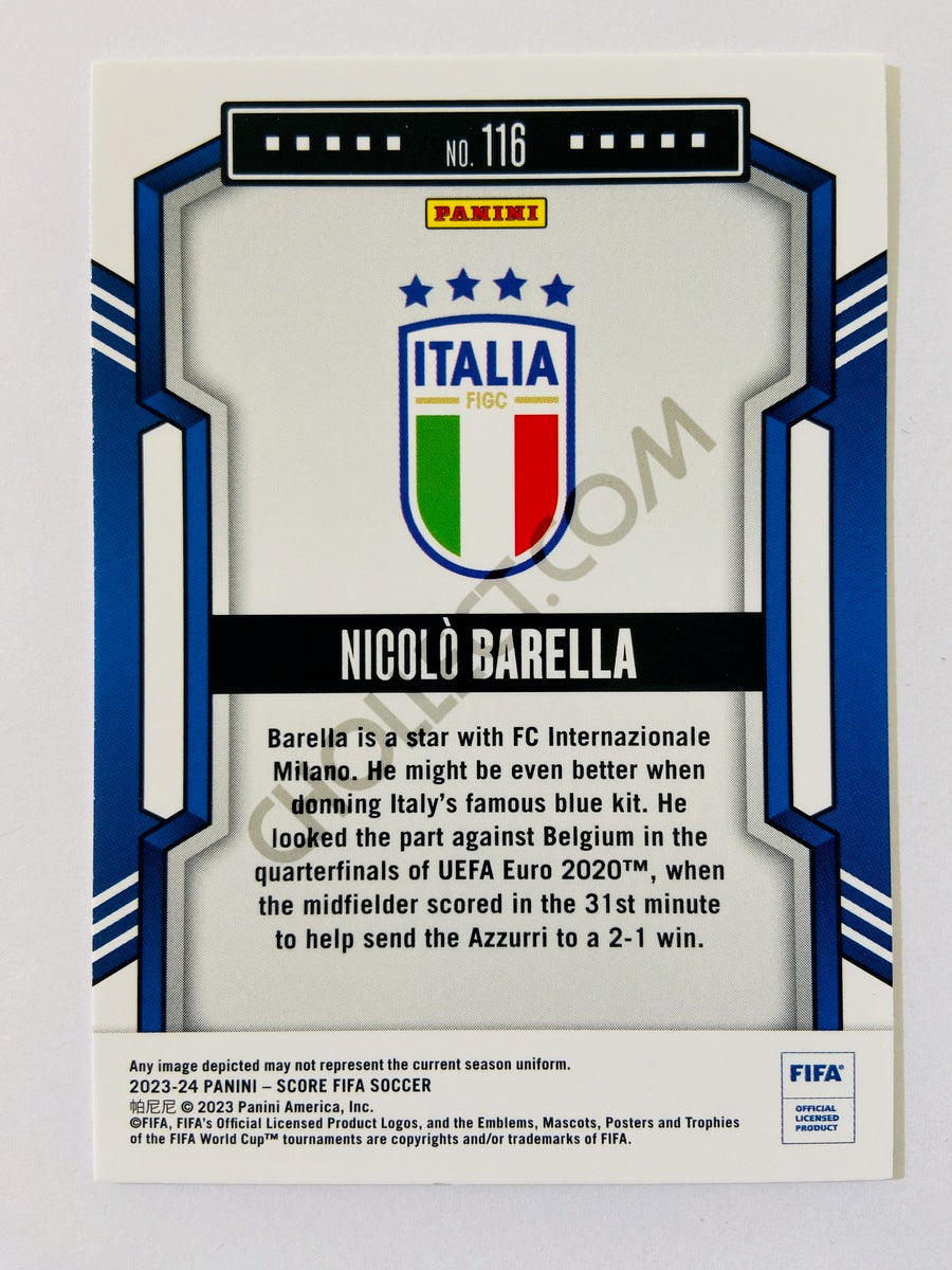 Nicolo Barella – Italy 2023-24 Panini Score FIFA #116