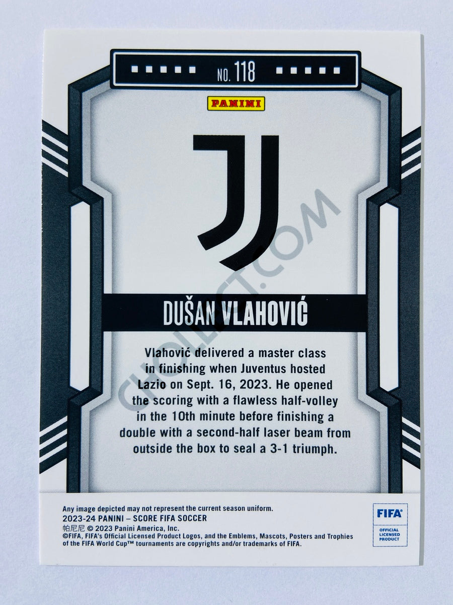 Dusan Vlahovic - Juventus 2023-24 Panini Score FIFA #118