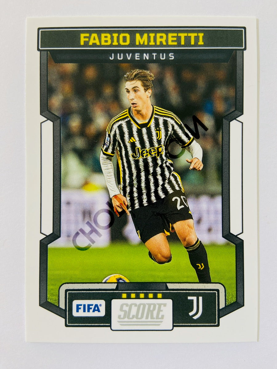 Fabio Miretti - Juventus 2023-24 Panini Score FIFA #122