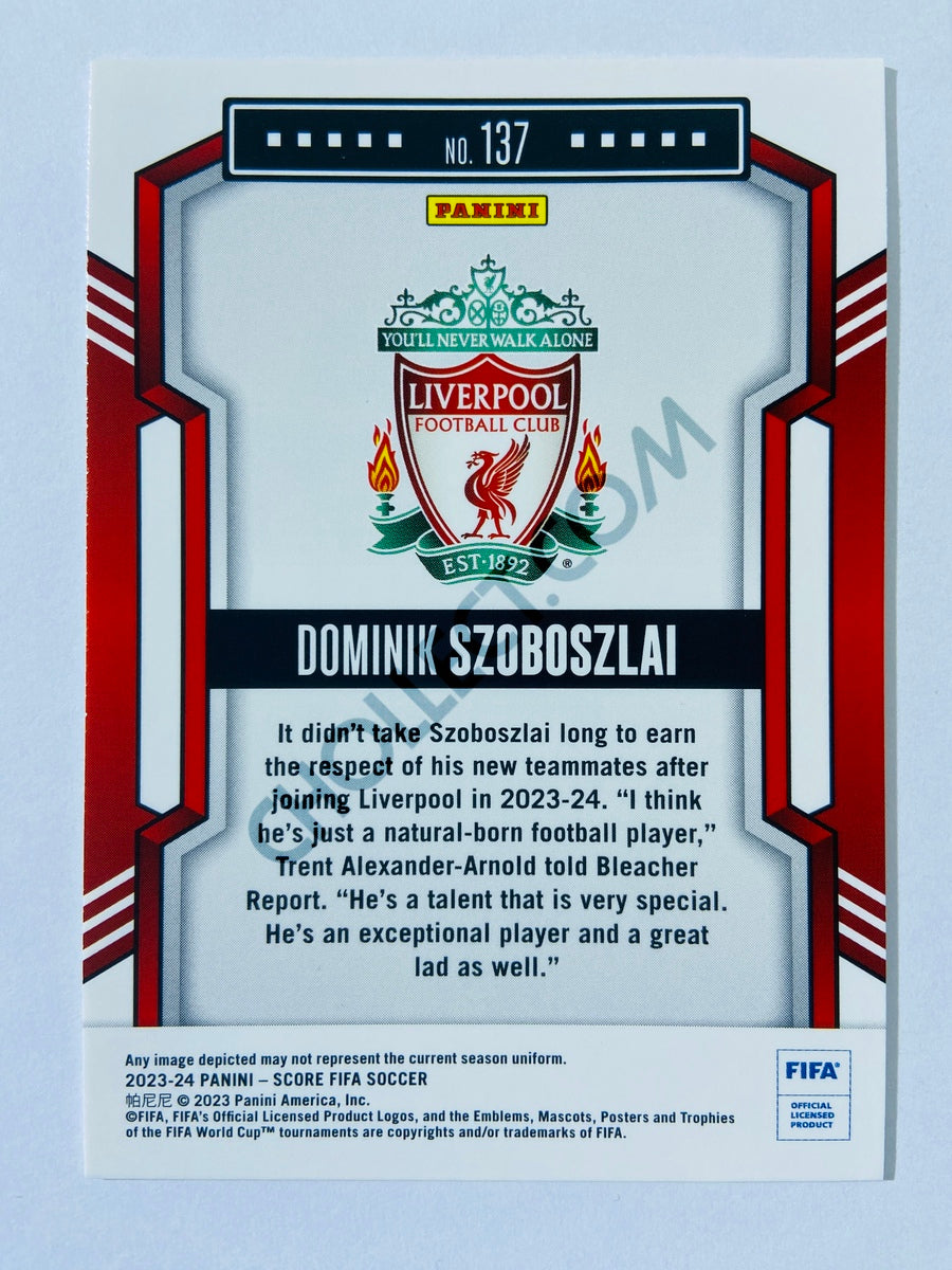 Dominik Szoboszlai – Liverpool FC 2023-24 Panini Score FIFA #137