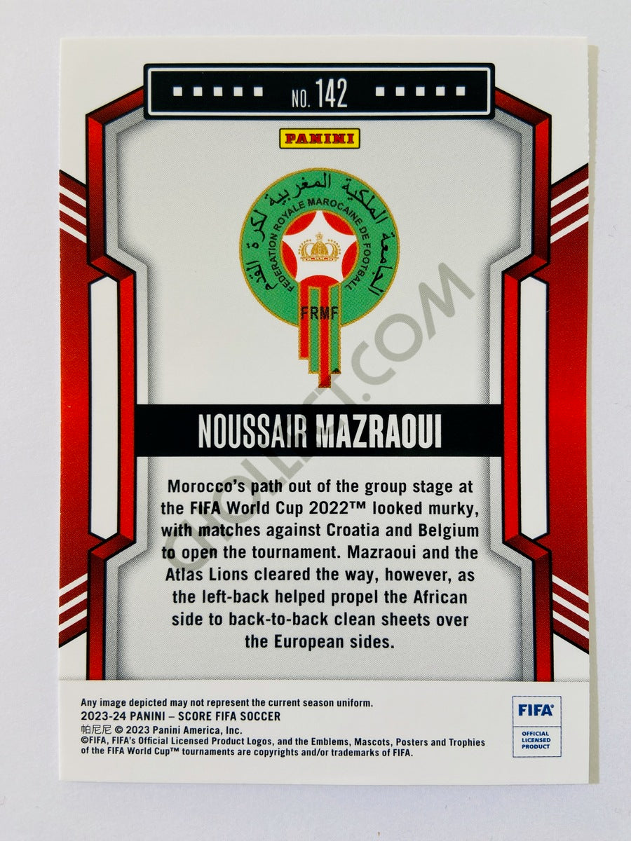 Noussair Mazraoui - Morocco 2023-24 Panini Score FIFA #142