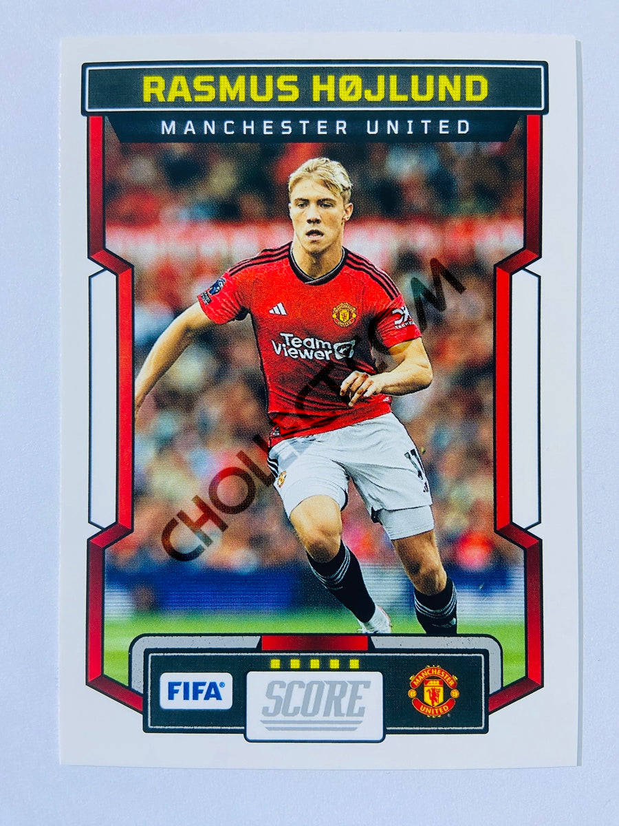 Rasmus Hojlund – Manchester United 2023-24 Panini Score FIFA #156