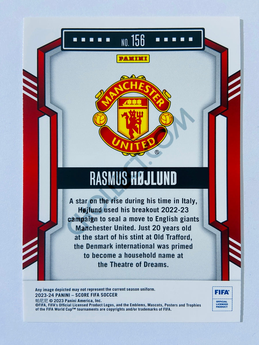 Rasmus Hojlund – Manchester United 2023-24 Panini Score FIFA #156