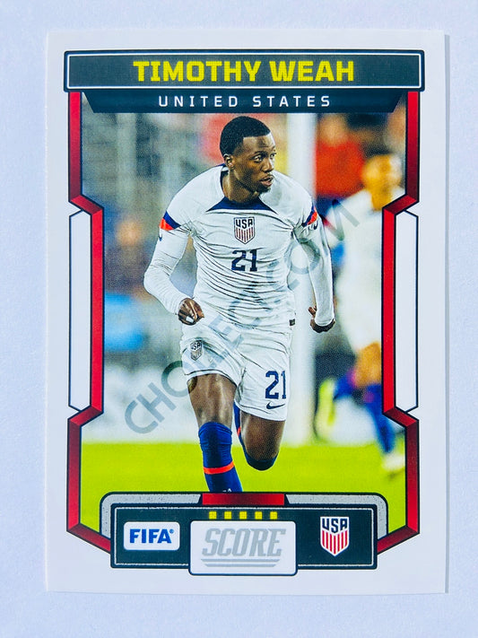 Timothy Weah – United States 2023-24 Panini Score FIFA #166