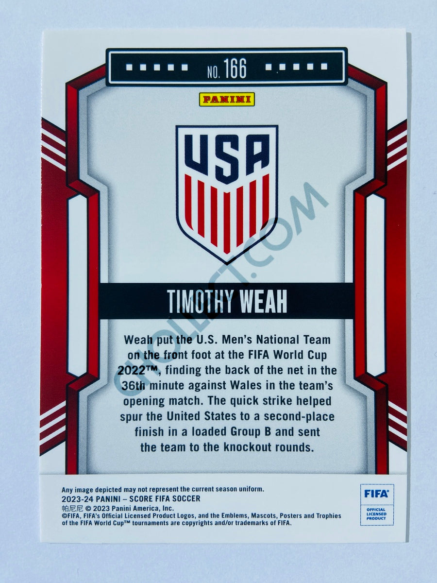 Timothy Weah – United States 2023-24 Panini Score FIFA #166