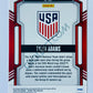 Tyler Adams – United States 2023-24 Panini Score FIFA #167