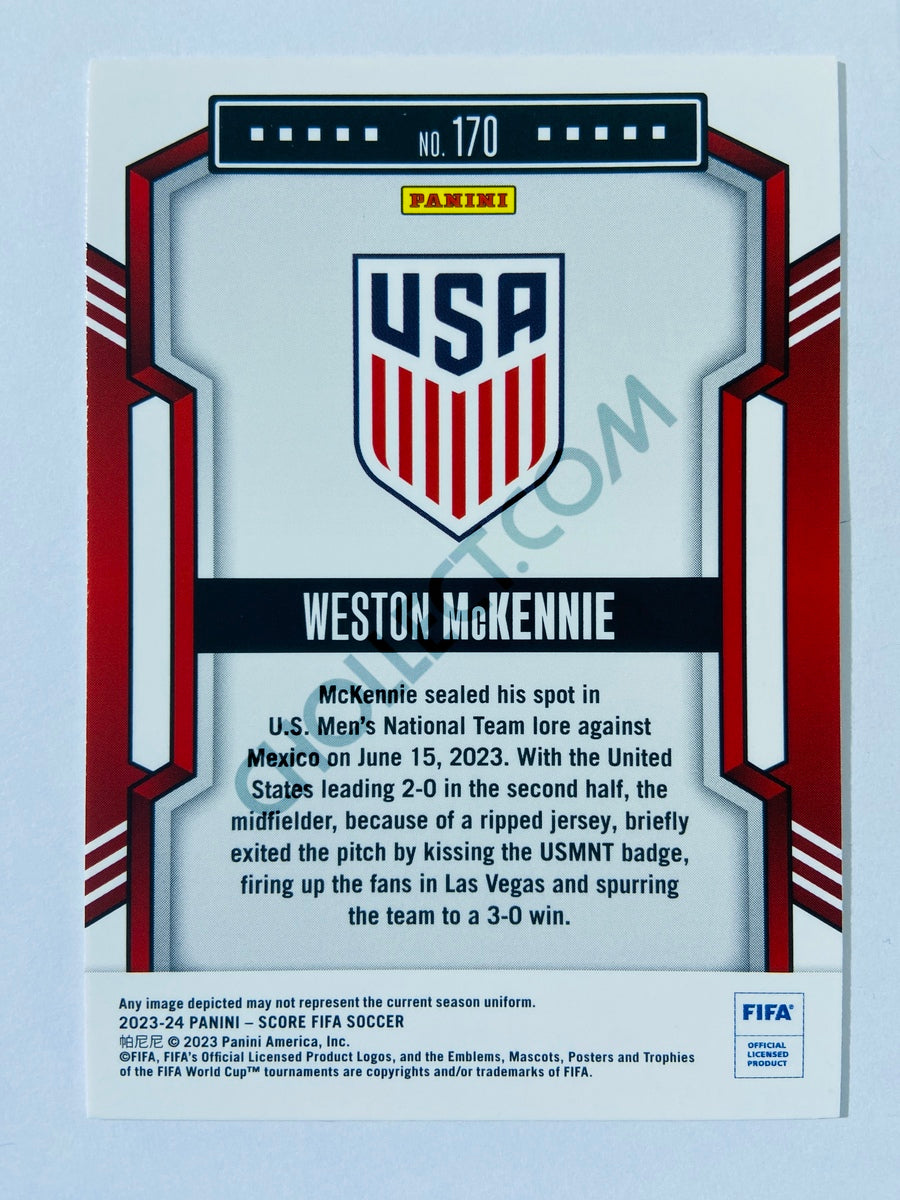 Weston McKennie – United States 2023-24 Panini Score FIFA #170