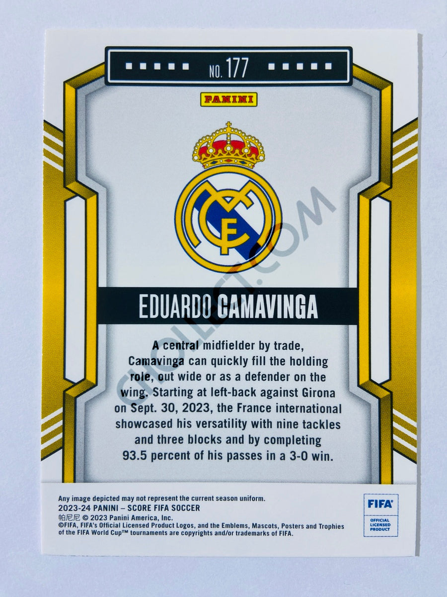 Eduardo Camavinga – Real Madrid 2023-24 Panini Score FIFA #177