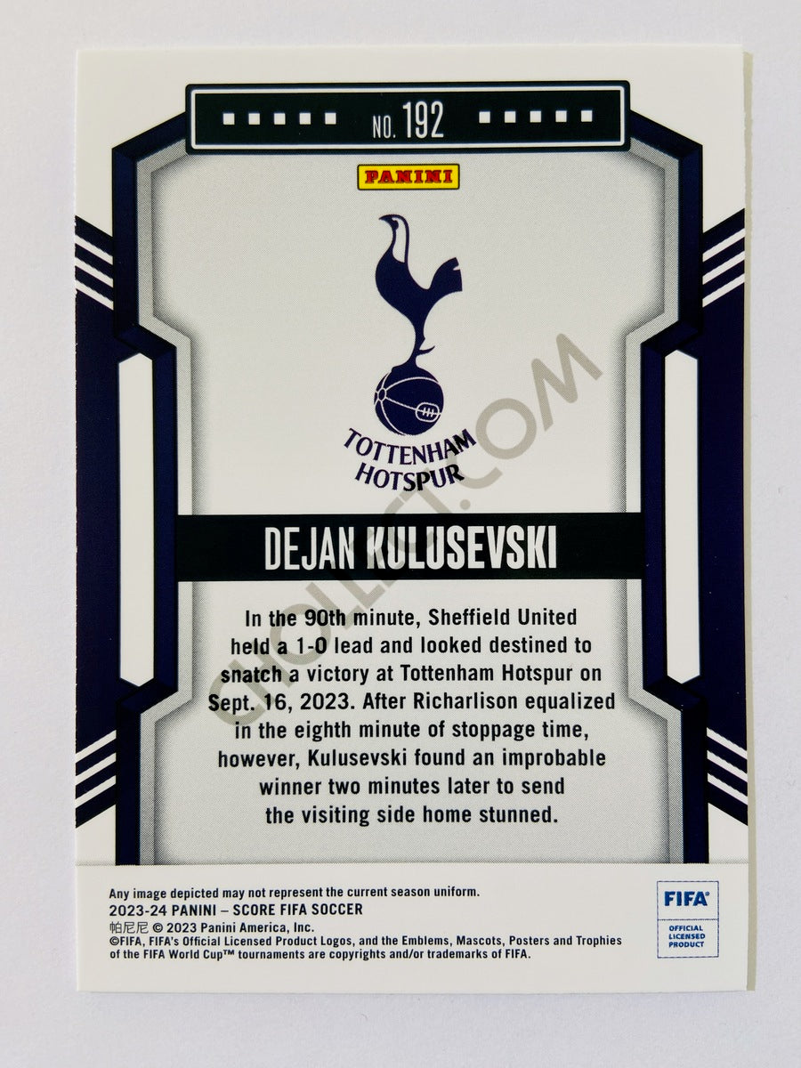 Dejan Kulusevski – Tottenham Hotspur 2023-24 Panini Score FIFA #192