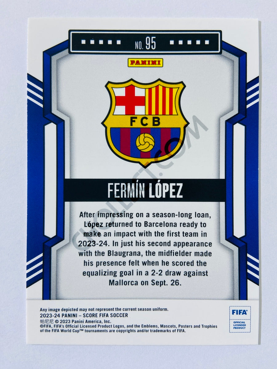 Fermin Lopez – FC Barcelona 2023-24 Panini Score FIFA RC Rookie #95