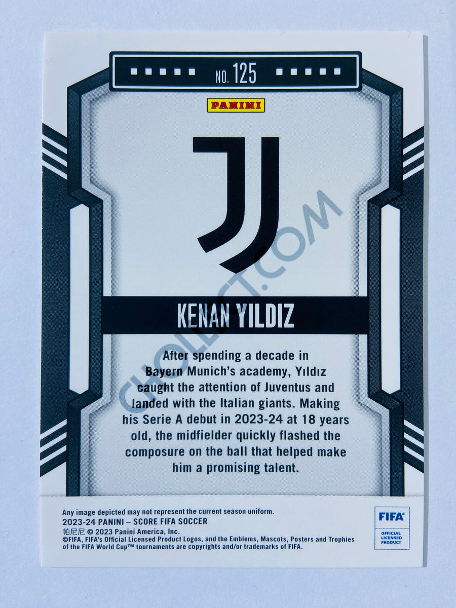 Kenan Yildiz - Juventus 2023-24 Panini Score FIFA RC Rookie #125