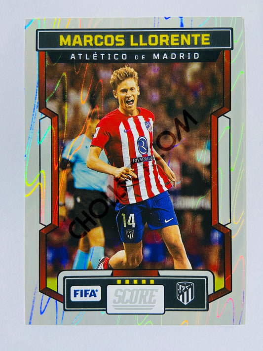 Marcos Llorente – Atletico de Madrid 2023-24 Panini Score FIFA Swirl Parallel #27