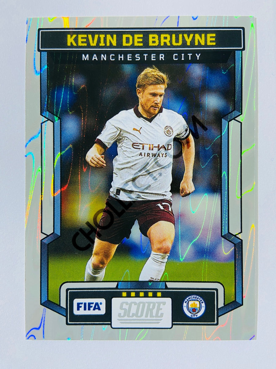 Kevin de Bruyne – Manchester City 2023-24 Panini Score FIFA Swirl Parallel #149