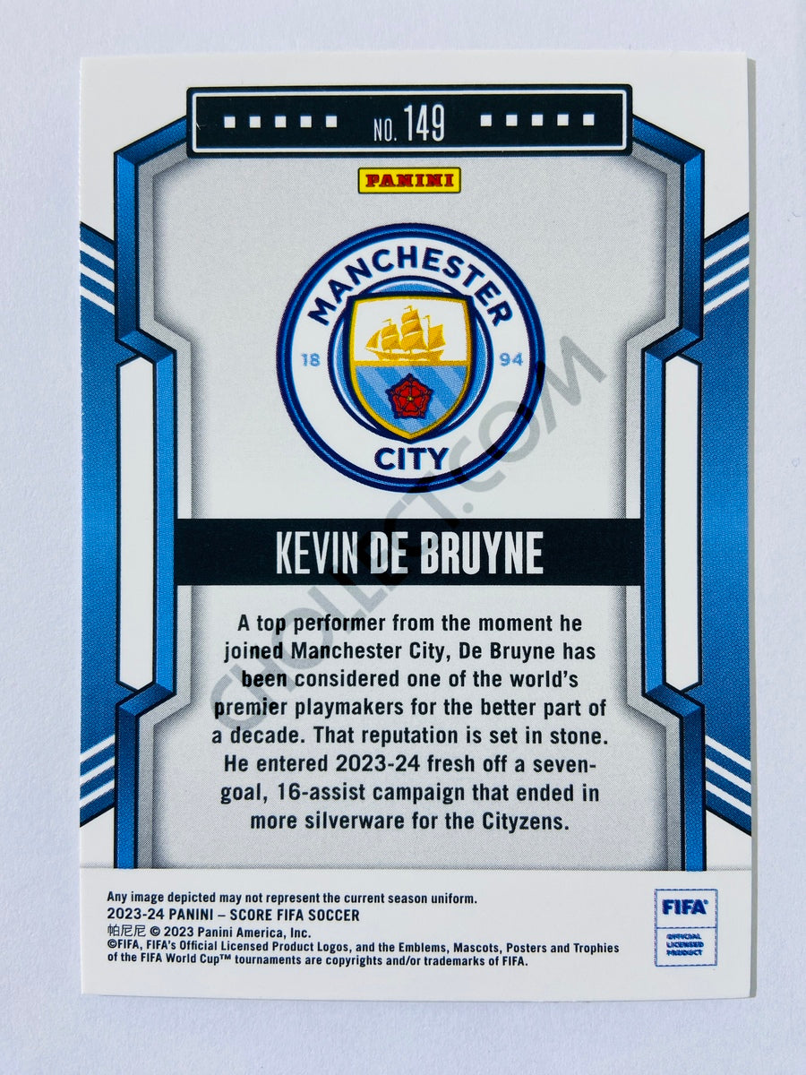 Kevin de Bruyne – Manchester City 2023-24 Panini Score FIFA Swirl Parallel #149