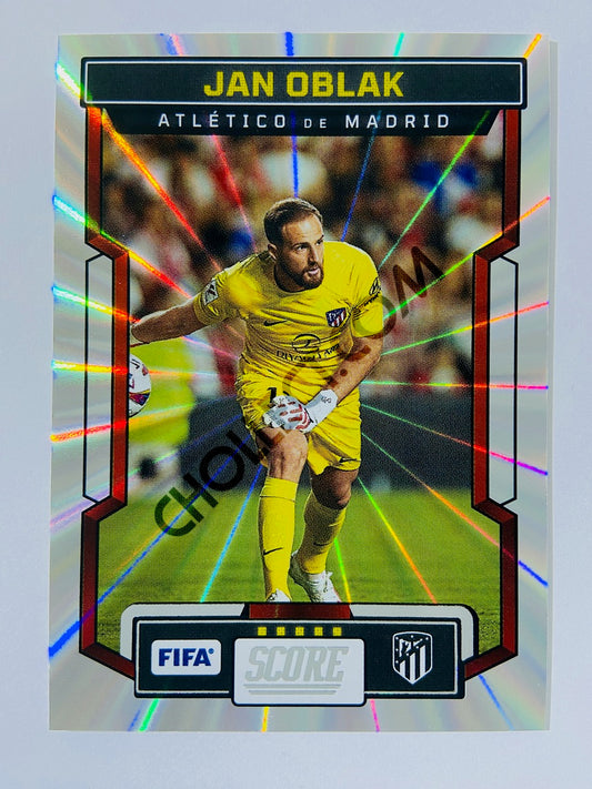 Jan Oblak – Atletico de Madrid 2023-24 Panini Score FIFA Laser Parallel #26