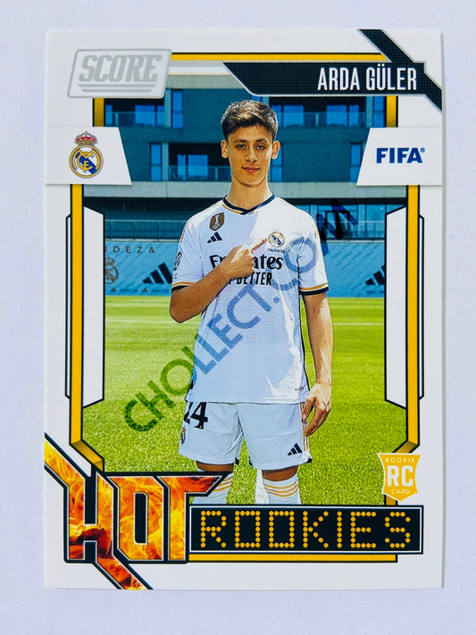 Arda Güler – Real Madrid 2023-24 Panini Score FIFA Hot Rookies Insert RC Rookie #13