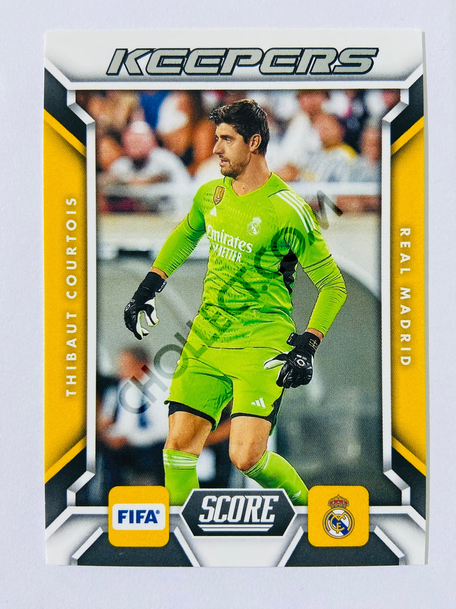 Thibaut Courtois – Real Madrid 2023-24 Panini Score FIFA Keepers Insert #3