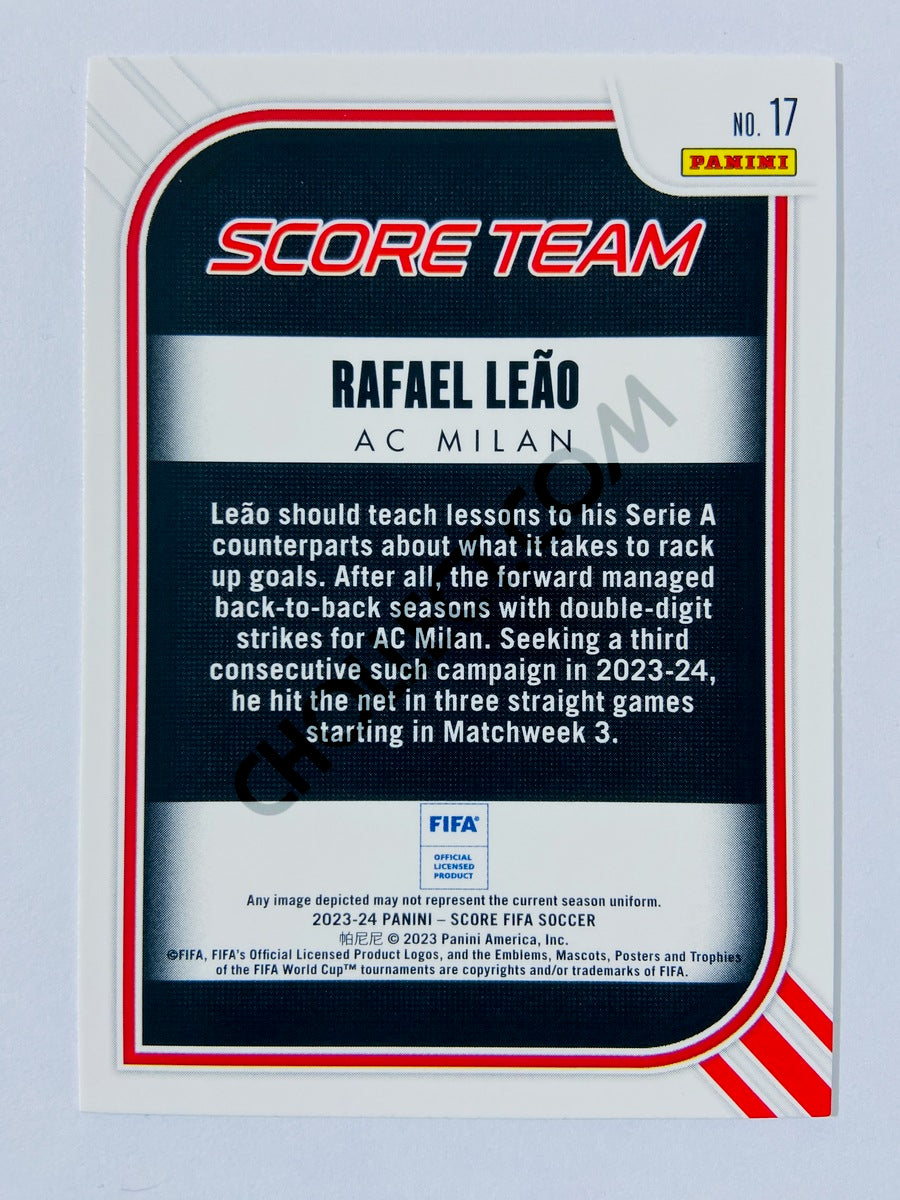 Rafael Leao – AC Milan 2023-24 Panini Score FIFA Score Team Insert #17