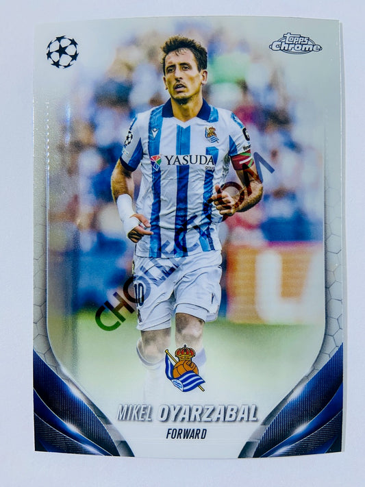 Mikel Oyarzabal - Real Sociedad de Futbol 2023-24 Topps Chrome UEFA Club Competitions #94