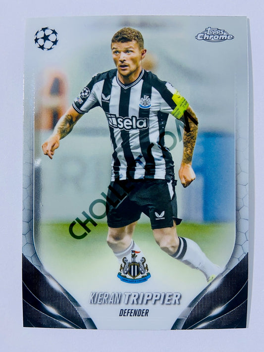 Kieran Trippier - Newcastle United 2023-24 Topps Chrome UEFA Club Competitions #126