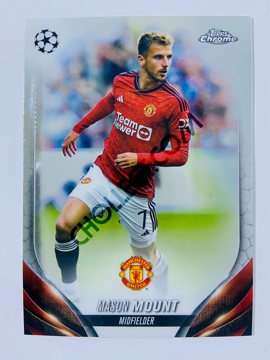 Mason Mount - Manchester United 2023-24 Topps Chrome UEFA Club Competitions #151