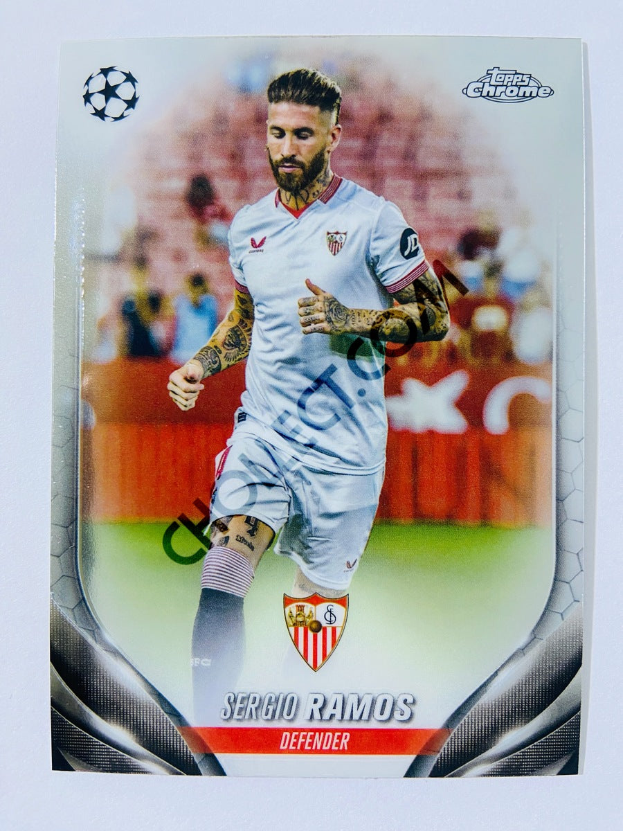 Sergio Ramos - Sevilla FC 2023-24 Topps Chrome UEFA Club Competitions #197