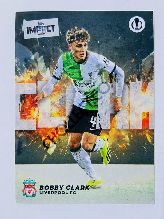 Bobby Clark - Liverpool FC 2023-24 Topps Impact