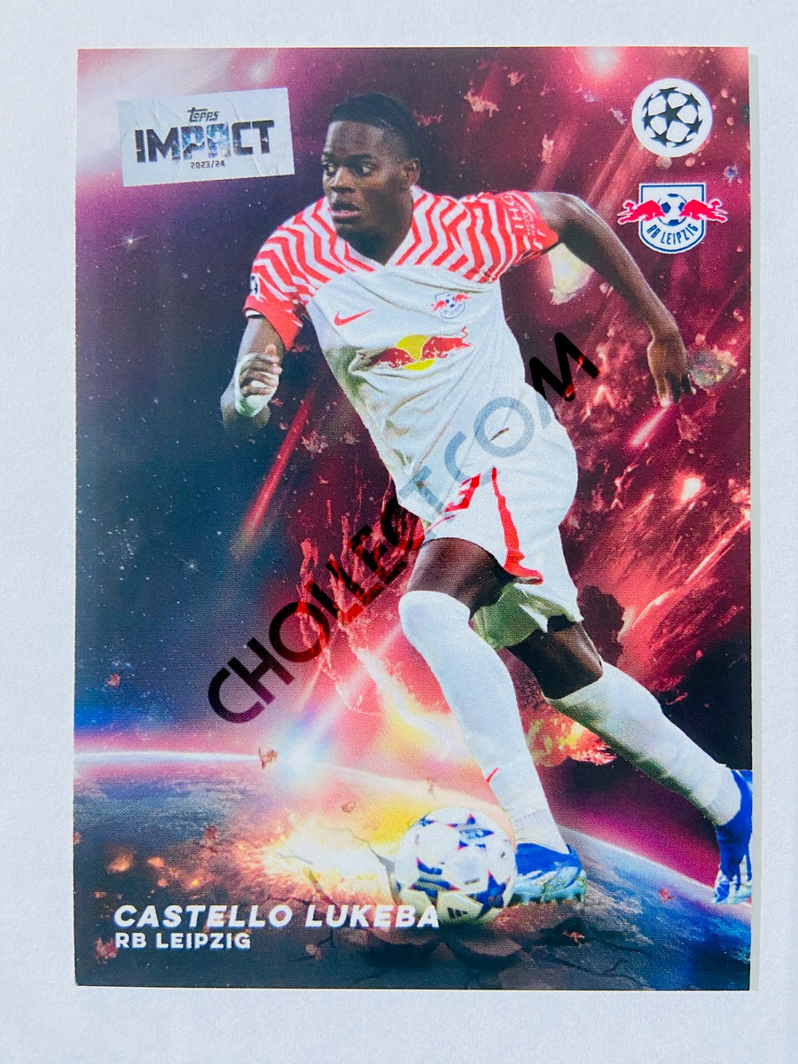 Castello Lukeba - RB Leipzig 2023-24 Topps Impact