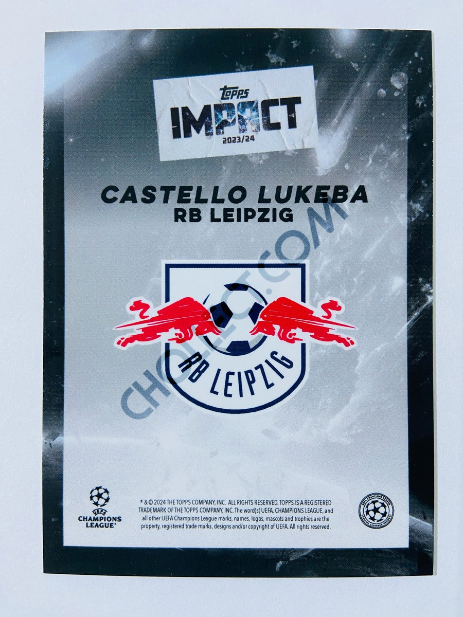 Castello Lukeba - RB Leipzig 2023-24 Topps Impact