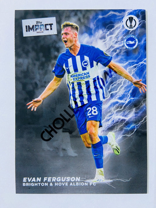 Evan Ferguson - Brighton & Hove Albion FC 2023-24 Topps Impact