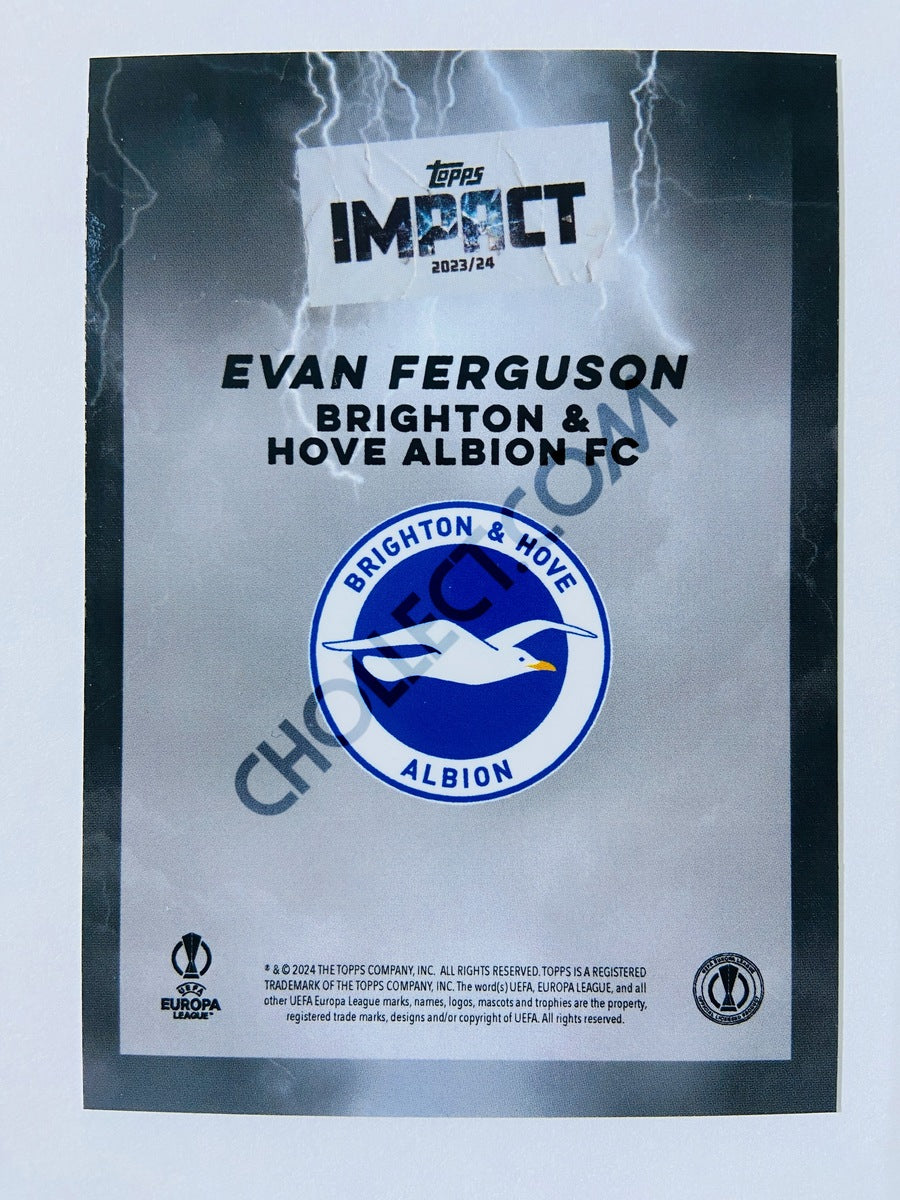 Evan Ferguson - Brighton & Hove Albion FC 2023-24 Topps Impact