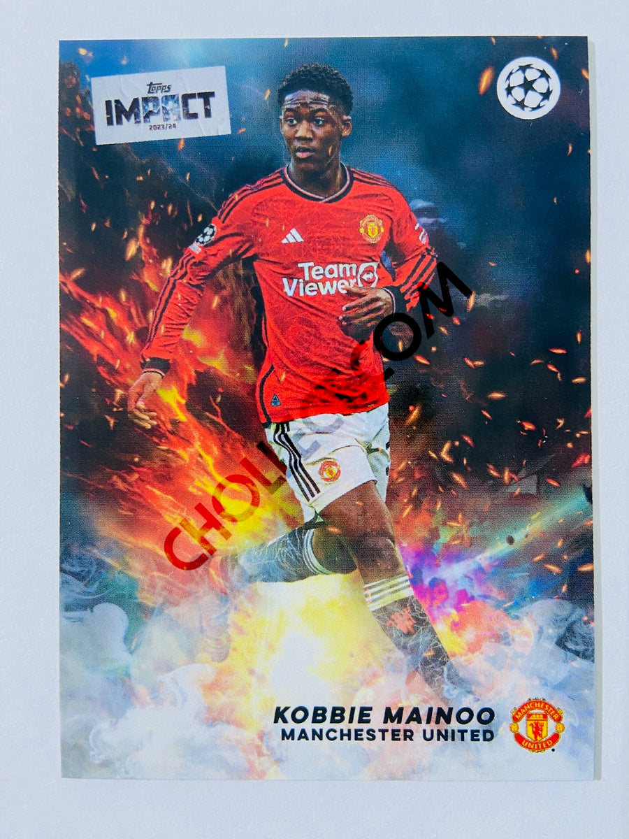 Kobbie Mainoo - Manchester United 2023-24 Topps Impact