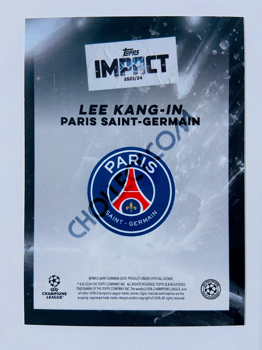 Lee Kang-In - Paris Saint-Germain 2023-24 Topps Impact