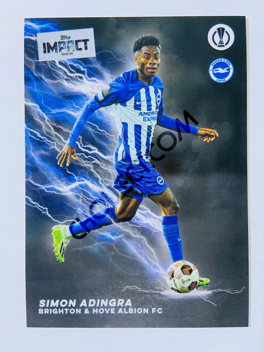 Simon Adingra - Brighton & Hove Albion FC 2023-24 Topps Impact