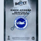 Simon Adingra - Brighton & Hove Albion FC 2023-24 Topps Impact