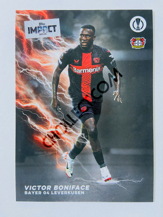 Victor Boniface - Bayer 04 Leverkusen 2023-24 Topps Impact